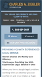 Mobile Screenshot of czieglerlaw.com